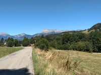 Col des Mouilles from Villard Bonnot