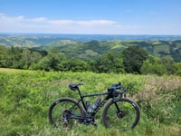 Col des Palomières from Bagnères de Bigorre