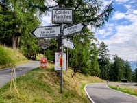 Col des Planches depuis Martigny