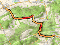 Col des Rangiers depuis Cornol