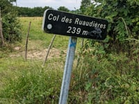 Col des Ruaudières von Saint Paul le Gaultier