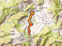 Col des Sagnes from Bellaffaire