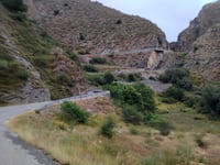 Col des Sagnes über Clamensane