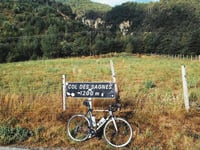 Col des Sagnes über Clamensane