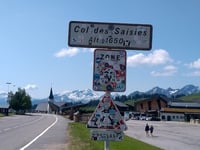 Col des Saisies von Beaufort