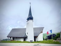 Col des Saisies von Villard-sur-Doron über D123
