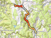 Col des Supeyres depuis Saint Antheme