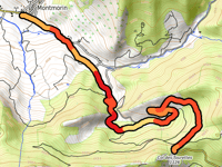 Col des Tourettes da Montmorin