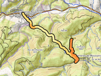 Col des Usclats z Labastide-Rouairoux