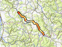Col du Beaulouis von Arronnes über Ferrières-sur-Sichon