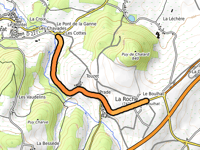 Col du Boulhat da Pont de la Ganne