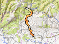 Col du Buissou from Cassagnoles