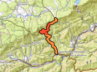 Col du Cabarétou von Saint-Pons-de-Thomières