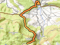 Col du Chandelier from Puivert