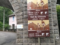 Col du Chioula from Ax-les-Thermes