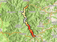 Col du Faux from Lamastre