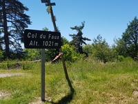 Col du Faux from Saint Félicien