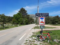 Col du Ferrier von Saint-Vallier-de-Thiey