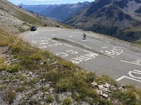 Col du Galibier from Briançon