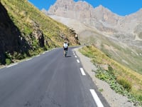 Col du Galibier from Briançon