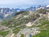 Col du Galibier from Briançon