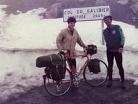 Col du Galibier from Col du Lautaret