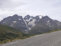 Col du Galibier vanuit Col du Lautaret