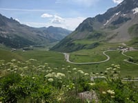 Col du Galibier von Col du Lautaret
