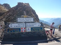Col du Galibier from Col du Lautaret