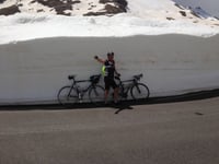 Col du Galibier from Col du Lautaret