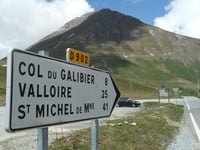 Col du Galibier from Col du Lautaret