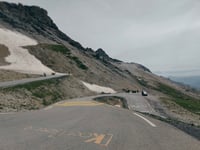 Col du Galibier from Col du Lautaret