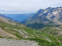 Col du Galibier from Col du Lautaret