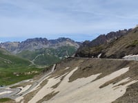 Col du Galibier from Col du Lautaret