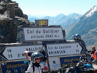 Col du Galibier from Col du Lautaret