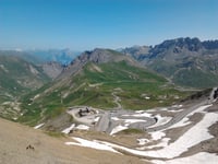Col du Galibier from Col du Lautaret