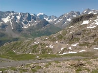 Col du Galibier from Col du Lautaret