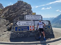 Col du Galibier from Le Clapier