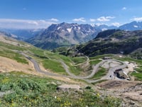 Col du Galibier from Le Clapier