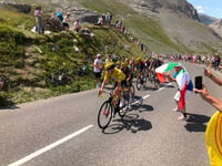 Col du Galibier vanuit Saint Michel de Maurienne via Valloire