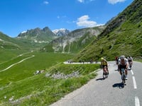 Col du Galibier von Valloire