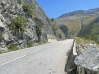 Col du Glandon von Barrage du Verney / Allemont