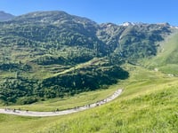 Col du Glandon von Barrage du Verney / Allemont