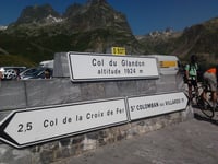 Col du Glandon von Barrage du Verney / Allemont
