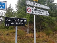 Col du Goulet da Le Bleymard