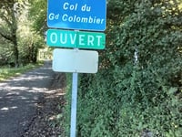 Col du Grand Colombier desde Artemare por Selle de Fromentel