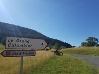 Col du Grand Colombier depuis Artemare par Selle de Fromentel