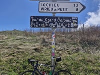 Col du Grand Colombier from Talissieu via Chavornay