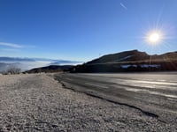 Col du Grand Colombier from Talissieu via Chavornay