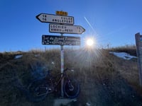 Col du Grand Colombier from Talissieu via Chavornay